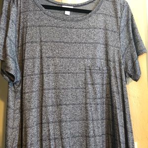 Lularoe Carly high/low with pocket baby doll dress